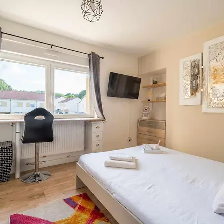 Privee 14m - Wifi - Appart' 120m Rum i privatbostad *